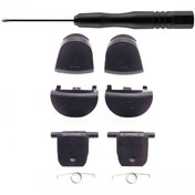 Resim POPKONSOL PS4 Omuz Tuş Set 030 Tornavida Playstation 4 Yedek Parça L1 L2 R1 R2 Tamir 