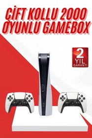 Resim KAKTÜS JACK 4k Hd 2.4g Kablosuz Kol 3000 Oyunlu Game Station Retro Atari Game Box 