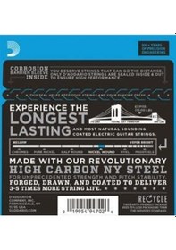 Resim D'addario Exp115 Exp Serisi Elektro Gitar Tel Seti Medium Blues/jazz - 11-49 - Coated Nickel 