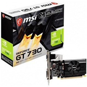 Resim MSI GT730 2GB N730K-2GD3/LP DDR3 64bit HDMI VI PCIe 16X v2.0 