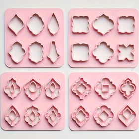 Resim Morocco tarzı araç polimer plastik küpe kalıbı kil kesme DIY kalıp yumuşak seramik küpe kalıbı 