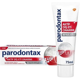 Resim Paradontax Diş Eti Onarıcı Beyazlatıcı Diş Macunu 75 ml 