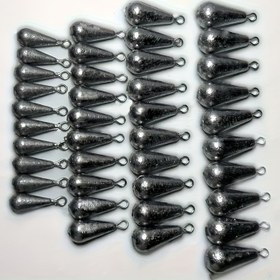Resim 10 adet Halkalı Kurşun Balıkçılık Ağırlıkları - 4 Boyut (10g, 20g, 30g, 40g) - Tatlısu ve Tuzlu Su Balıkçılığı için Dayanıklı Kurşun Malzeme - Bas, Kedi Balığı ve Sazan için İdeal - İşçi Bayramı, Babalar Günü ve Bağımsızlık Günü Hediyeleri için Mükemmel, Bas Balıkçılık Ekipmanları | Balıkçılık Aksesuarı | Dokulu Bitiş 