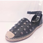 Resim Bagsshoes Louıse Cardy 30075 Kadın Jüt Taban Hakiki Deri Zımbalı Espadril 