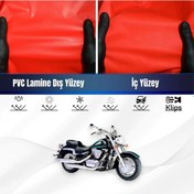Resim Trıumph Tıger 800 Xcx Motosiklet Brandası Su Geçirmez Branda Kırmızı Branda Motor Branda Xxl 