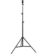 Resim Ruicoo Profesyonel Led Halka Aydınlatmalı Çok Amaçlı Tripod, 1600mm Yükseklik, 360 Dönebilen Tutucu, Taşıma Çantası Dahil Siyah 