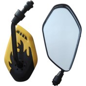 Resim Motosiklet 10mm Modifiye Ayna 
