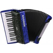 Resim Hohner Bravo III 96 Akordiyon (Mavi) 