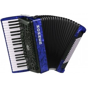 Resim Hohner Bravo III 96 Akordiyon (Mavi) 