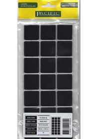 Resim Mey İthalat Pacific 6030 Bl Yapışkanlı Keçe 30 Mm X 30 Mm Siyah 