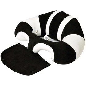 Resim Bebek Yatmaz Destek Oturma Minderi - Siyah Beyaz 