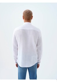 Resim Loft Regular Fit Beyaz Erkek Gömlek Lf2038578 Beyaz 