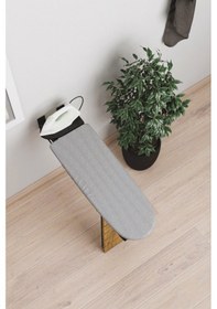 Resim Papatya Katlanabilir Duvara Monte Ütü Masası Ceviz 