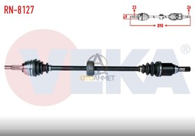 Resim Clio Symbol Sandero 2 Sağ Ön Aks 391007857R 