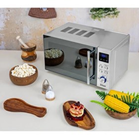 Resim ZLN1238 | Dijital Mikrodalga Fırın | 20L | 700W | 6 Kademeli | Buz Çözme | Paslanmaz Çelik 