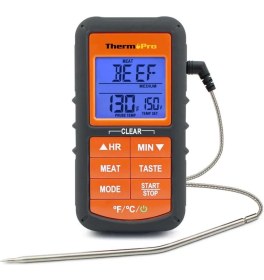 Resim ThermoPro TP-06B Dijital Pişirme Gıda Et Termometresi 
