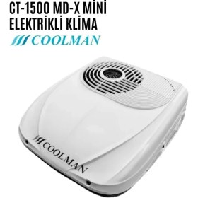 Resim Coolman CT-1500 Md-X Mini Karavan Elektrikli Tavan Kliması - 12V 
