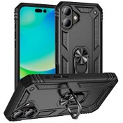 Resim İphone Uyumlu 16 Plus Kılıf Zore Vega Kapak 