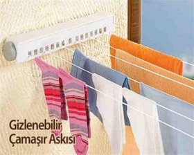 Resim Pratik Çek Bırak Çamaşır Askılığı 