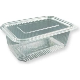 Resim CetKing Sızdırmaz Kap 1kg cc Kullan At Tek Kullanımlık Plastik Kapaklı Kase 100 Adet 