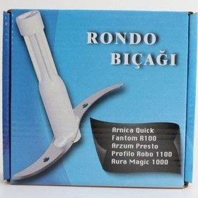 Resim Arnica Quick Mix Doğrayıcı Rondo Bıçak Uyumlu 