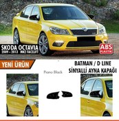 Resim Skoda Octavia Mk2 A5 Facelift Batman Ayna Kapağı 2009-2013 