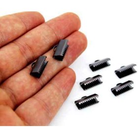 Resim yfhobi 10 Adet- 6x15 Mm Timsah Kapama, Kulplu Dişli Sıkıştırma, Kolye Bileklik Kapama, Antik Bakır Kaplama 