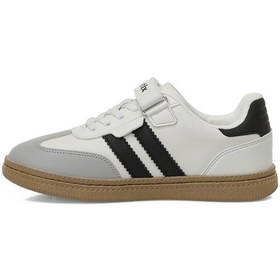 Resim Kinetix Mavner Pu F 6fx Beyaz Erkek Çocuk Sneaker Beyaz-sıyah 