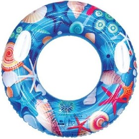 Resim Deniz Altı Desenli Simit 90 Cm - 1809017 Çok Renkli 