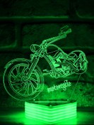 Resim Hediye Kovanı Chopper Motor 3d Lamba 