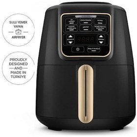 Resim Karaca Air Pro Cook XL 2 in 1 Konuşan Airfryer Fritöz 4 Kişilik 