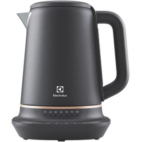 Resim AboutThePerfect Sıcaklık ayarlı su ısıtıcı, 1.7L, 2400W, otomatik kapanma, gri renk 