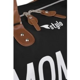 Resim Stylo Mommy Bag Baskılı Anne Bebek Bakım Çantası Usa 