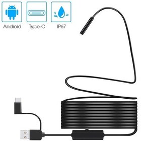 Resim AngelEye AE-1002 2 MT Mobil Endoskop Kamera 