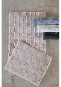 Resim Elart Rita Paspas Takımı 60x100 Cm Antrasit Antrasit 