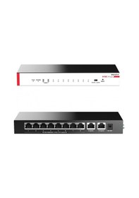 Resim H3C Magic BS210T-P 10 Port GigaBit 10 Port PoE 57 W 2 Port GigaBit Uplink Metal Kasa Yönetilemez Masaüstü Switch 