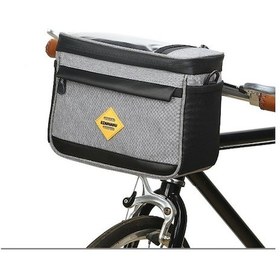 Resim Ambition Gri- Bisiklet Panniers, Büyük Kapasiteli Su Geçirmez Gri Gri 