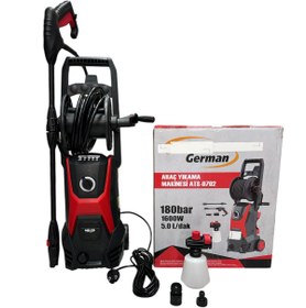 Resim Melzohome MELZO GERMANY Basınçlı Elektrikli Basınçlı Araç yıkama Bahçe Sulama 180 Bar 