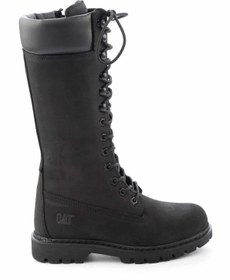Resim Caterpillar Black Nubuk Hakiki Deri Kadın Bot & Bootie Cat0111121401 