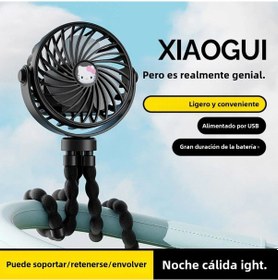 Resim Ayarlanabilir Tripod Ve Usb Şarjlı Taşınabilir Elektrikli Vantilatör Normal Stil, 