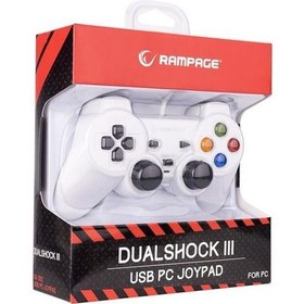 Resim Snopy Sg-302 Beyaz Usb/pc/ps3 1.8m Kablo Joypad-125570 