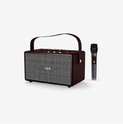Resim Linktech M402 Retro Taşınabilir Mikrofonlu Bluetooth Radyo Hoparlör 