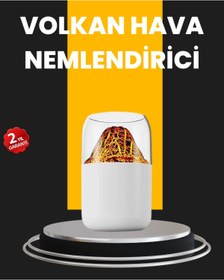 Resim TeknomAVM Su Hazneli LED Işıklı Aromaterapi Difüzörü 