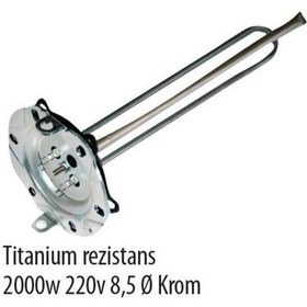 Resim Arçelik Uyumlu Termosifon Titanium Rezistans 2000 Watt Titanyum - 451140325 