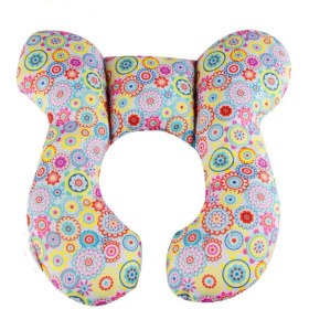 Resim Wenchang Shop C No.13 Tarzı Yeni Seyahat Oto Koltuk Baş ve Bebek Boyun Yastığı Güvenlik Yumuşak Boyun Destek Yastığı Çocuklar U Şekilli Başlık Baş Koruma Yastık (Yurt Dışından) 