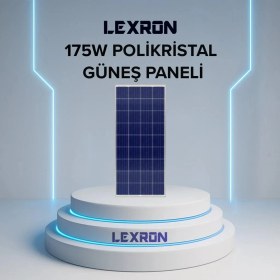 Resim Lexron 175W Polikristal Güneş Paneli 