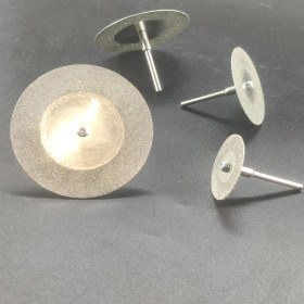 Resim Yu-Su Tools Gravür Makinası Metal Cam Taş Kesme Elmaslı Testere Seti 4 Parça Kaliteli 30 mm 40 mm 50 mm 60 mm 