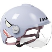 Resim Çocuk Motosiklet Kask Yt7d9x Mor 