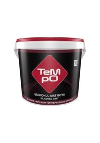Resim Tempo Silikonlu Mat Plastik İç Cephe Duvar Boyası 10 Kg Zencefil 