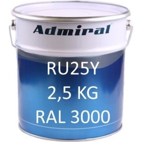 Resim Admiral Ru25y Kırmızı Ral 3000 2,5 Kg 